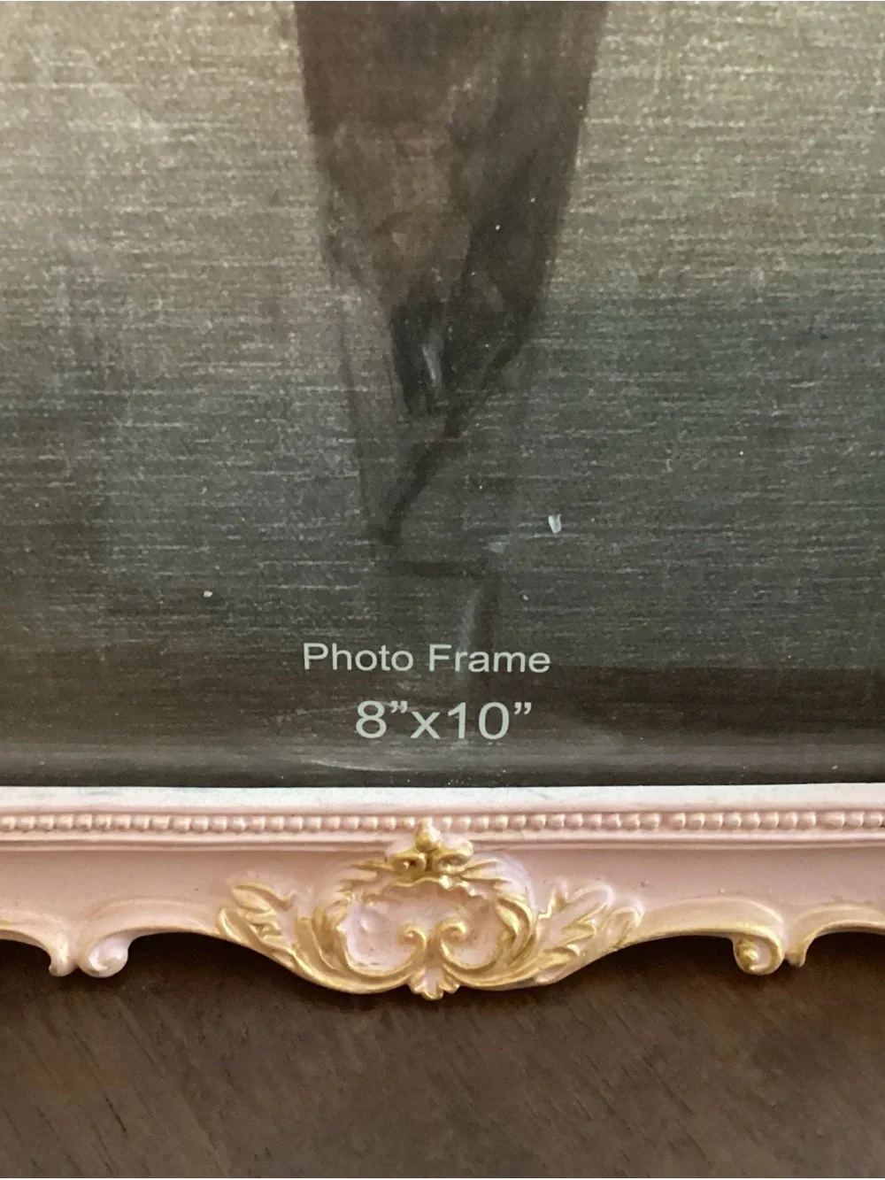 Pink Ornate Floral Framed Art